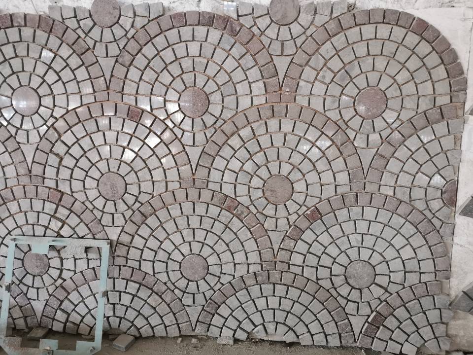 Polished Cobbles with mat
